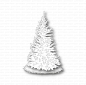 Preview: Weihnachtsbaum & Teppich, Stanze - Gummiapan