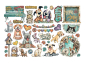 Preview: Furry Friends 2, Ephemera - Stamperia