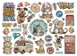 Preview: Furry Friends 2, Die-Cuts - Stamperia