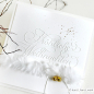 Preview: Typo Fröhliche Weihnachten, Prägeschablone - Alexandra Renke