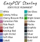 Preview: EasyPSV® Starling Vinylfolie - Siser