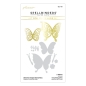 Preview: Glimmer Edge Butterflies, Hot Foil Plate - Spellbinders