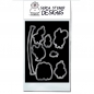 Preview: Chicken Scratch, Stempel- und Stanzenset - Gerda Steiner Designs
