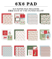 Preview: Here Comes Santa Paws 6x6 Paperpad - Echo Park