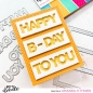 Preview: Stitched Birthday Trio, Stanze - Heffy Doodle