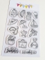 Preview: Summer Icons, Clearstamp - Jane's Doodles