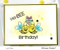 Preview: Hap-Bee Birthday, Clearstamps - Whimsy Stamps