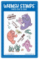 Preview: Big Love Manatees, Clearstamps - Whimsy Stamps