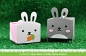 Preview: Tiny Gift Box Bunny Add-On, Stanze - Lawn Fawn