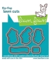 Preview: Coaster Critters Flip-Flop, Stanze - Lawn Fawn