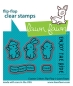 Preview: Coaster Critters Flip-Flop, Stanze - Lawn Fawn