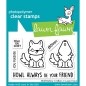 Preview: Wolf Before'n Afters, Clearstamp - Lawn Fawn