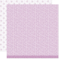 Preview: Blissful Blossoms - Verbena, 12x12 Designpapier - Lawn Fawn