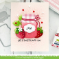 Preview: Daisy Bloom Outline Background, Schablone - Lawn Fawn