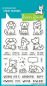 Preview: Cozy Dogs, Clearstamp - Lawn Fawn
