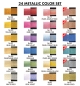 Preview: Gansai Tambi Metallic Watercolor Set, 24 Colors - Kuretake