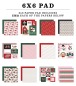 Preview: North Pole Christmas 6x6 Paperpad - Echo Park