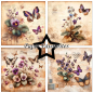 Preview: Vintage Violet 6x6 Paperpack - Paper Favourites