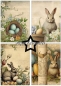 Preview: Vintage Easter A5 Paperpack - Paper Favourites