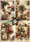 Preview: Vintage Christmas A5 Paperpack - Paper Favourites
