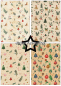 Preview: Christmas Pattern A5 Paperpack - Paper Favourites