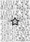 Preview: Black & White Floral A5 Paperpack - Paper Favourites