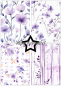 Preview: Purple Floral A5 Paperpack - Paper Favourites
