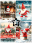 Preview: Christmas Gnomes #2 A6 Paperpack - Paper Favourites
