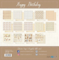 Preview: Happy Birthday 6x6 Paperpad - Papers For You