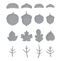 Preview: Falling Leaves, Stanze - Spellbinders