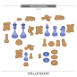 Preview: Chess & Checkers, Stanze - Spellbinders