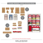 Preview: Everyday Windows, Curtains and Flower Boxes, Stanze - Spellbinders