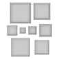 Preview: Postage Edge Squares, Stanze- Spellbinders