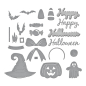 Preview: Halloween Wreath Add-Ons, Stanze- Spellbinders