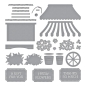 Preview: Flower Cart, Stanze - Spellbinders