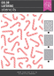 Preview: Candy Cane Toss Up Color Layering, Schablone - Hero Arts