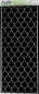 Preview: Mermaid Scales Slim Line, Schablone - Picket Fence Studios