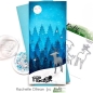 Preview: Slim Line Double Tree Line, Schablone - Picket Fence Studios
