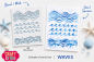 Preview: Waves, Schablone - Craft&You