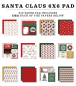 Preview: Santa Claus 6x6 Paperpad - Echo Park