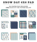 Preview: Snow Day 6x6 Paperpad - Echo Park