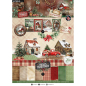 Preview: Cottage Christmas, Die-Cut Paperpad - Studiolight
