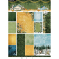 Preview: Christmas Forest Backgrounds, A4 Paperpad - Studiolight