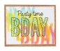 Preview: BDAY Sentiments, Schablone & Stempel - Studiolight