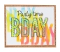 Preview: BDAY Sentiments, Schablone & Stempel - Studiolight