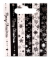 Preview: Christmas Washi Tape with Silver Foil - Studiolight