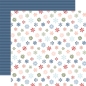 Preview: Chilling with my Snowmies - Colorful Snowflakes, Designpapier - Echo Park Paper