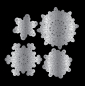 Preview: Winter Snowflakes, Stanze  - Crafter's Companion