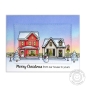 Preview: Christmas Home, Clearstamp - Sunny Studio Stamps