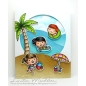 Preview: Beach Babies, Clearstamp - Sunny Studio Stamps